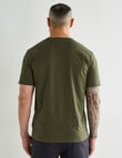 Kauri Trail Classified Short Sleeve Tee, Dark Olive product photo View 02 S