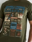 Kauri Trail Classified Short Sleeve Tee, Dark Olive product photo View 04 S