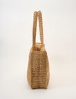 Zest Resort Paper Straw Tote Bag, Natural product photo View 04 S
