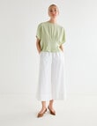 Jigsaw Air Top, Lettuce Green product photo View 03 S