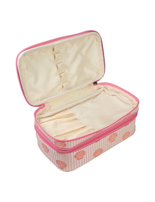 Tender Love + Carry Double Zip Utility, Seashell Coral product photo View 04 L