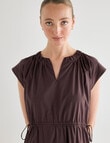 Jigsaw Stillwater Dress, Dark Plum product photo View 04 S