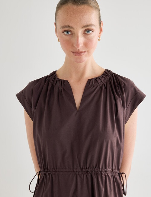 Jigsaw Stillwater Dress, Dark Plum product photo View 04 L