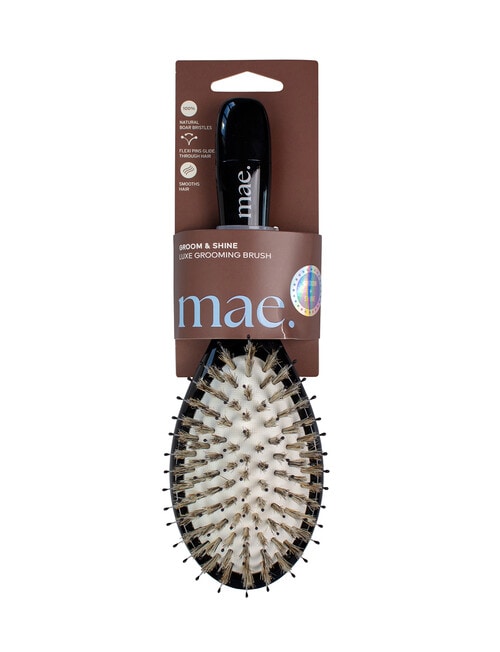Mae Luxe Grooming Brush, Black product photo