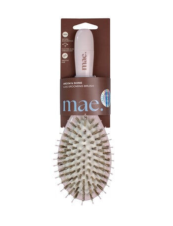 Mae Luxe Grooming Brush, Rose Quartz product photo