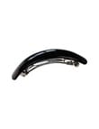 Mae Concave Barrette, Black product photo View 02 S