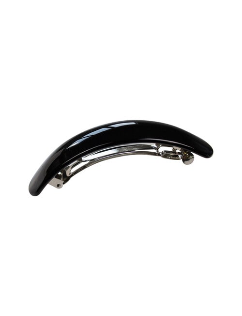 Mae Concave Barrette, Black product photo View 02 L