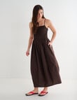Mineral Sami Dress, Chocolate product photo View 03 S