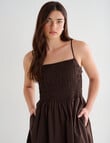 Mineral Sami Dress, Chocolate product photo View 04 S