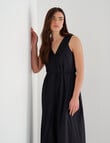 Mineral Rumi Pintuck Dress, Black product photo