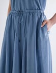 State of play Eclipse Skirt, Steel Blue product photo View 04 S