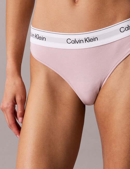 Calvin Klein Icon Thong, Hawaii Orchid product photo