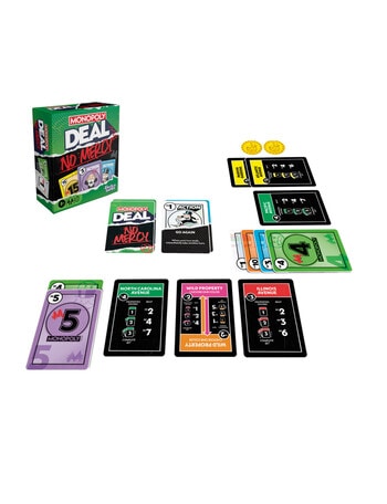 Hasbro Games Monopoly Deal No Mercy product photo
