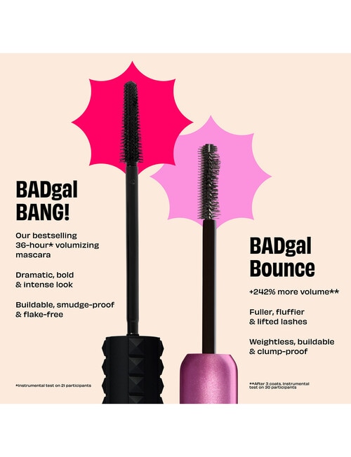 benefit BADgal Bounce FULLER, Mascara, Teal product photo View 07 L