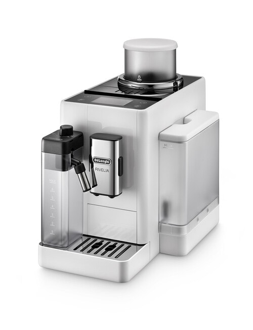 DeLonghi Rivelia Coffee Machine, White, EXAM440.55.W product photo View 02 L