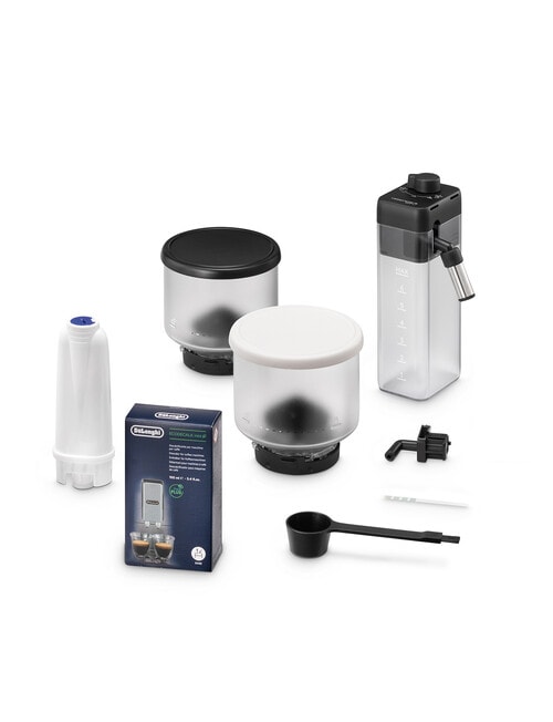 DeLonghi Rivelia Coffee Machine, White, EXAM440.55.W product photo View 03 L