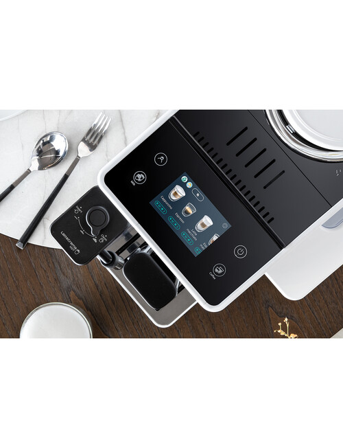 DeLonghi Rivelia Coffee Machine, White, EXAM440.55.W product photo View 08 L