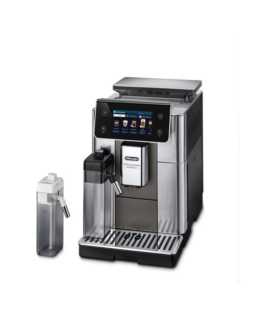 DeLonghi Primadonna Coffee Machine, Black, ECAM630.75.TM product photo View 02 L