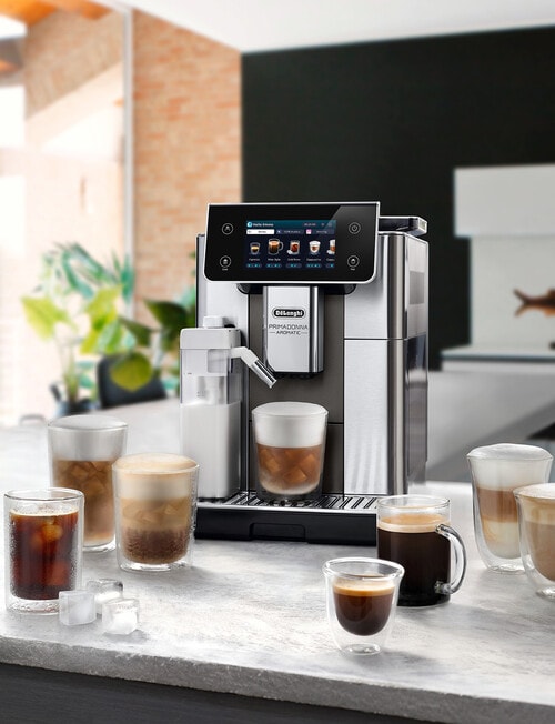 DeLonghi Primadonna Coffee Machine, Black, ECAM630.75.TM product photo View 05 L