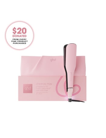 ghd Chronos Max Wide Straightener, Pink product photo