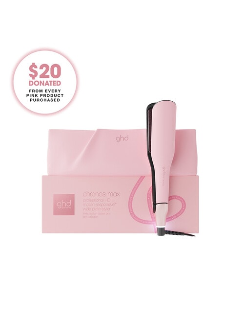 ghd Chronos Max Wide Straightener, Pink product photo