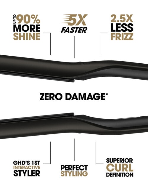 ghd Sculpt Straightener, Black Metal product photo View 03 L