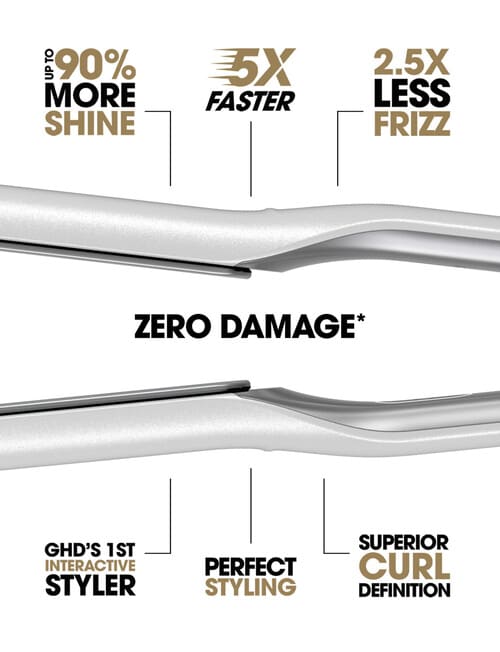 ghd Sculpt Straightener, Mica White product photo View 03 L