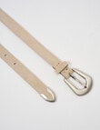 Boston & Bailey Suede Belt, Mushroom product photo View 02 S