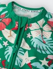 Bonds Christmas Short Zippy, Santa Green product photo View 03 S
