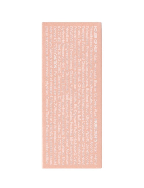 House of Hur Moist Ampoule Blusher, Deep Plum product photo View 29 L