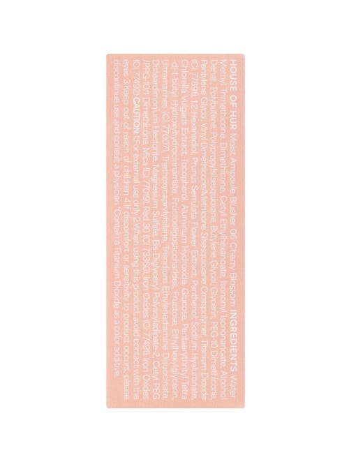House of Hur Moist Ampoule Blusher, Cherry Blossom product photo View 29 L