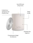 Ecoya Sea Salt & Coconut Madison Candle, 400g product photo View 03 S