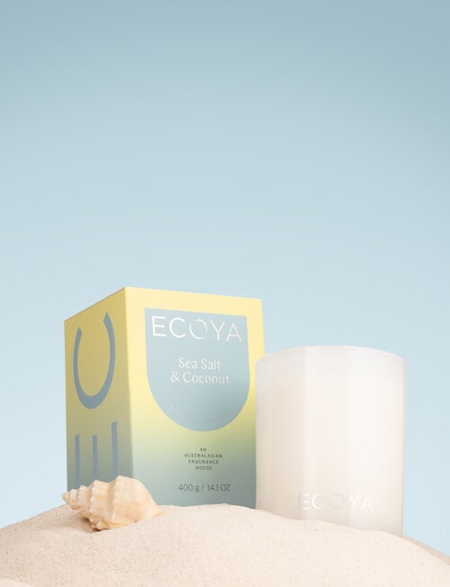 Ecoya Sea Salt & Coconut Madison Candle, 400g product photo View 04 L