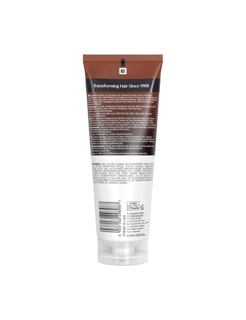 John Frieda Haircare Brilliant Brunette Colour Vibrancy Conditioner product photo View 29 L