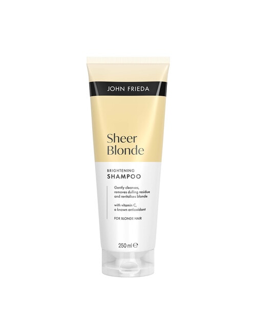 John Frieda Haircare Sheer Blonde Brightening Shampoo product photo