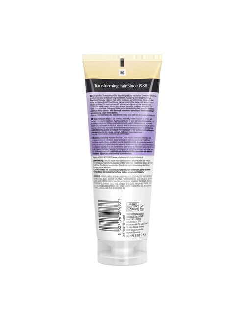 John Frieda Haircare Violet Crush Purple Shampoo product photo View 29 L