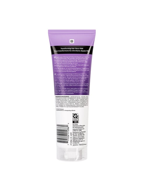 John Frieda Haircare Frizz Ease Miraculous Recovery Shampoo product photo View 29 L
