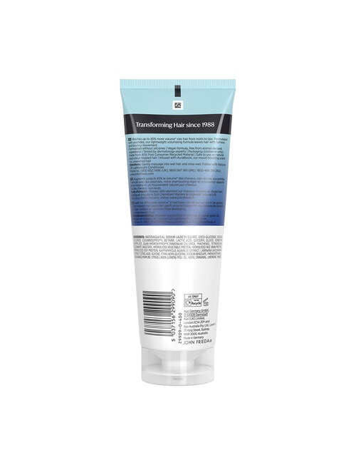 John Frieda Haircare Volume Lift Lightweight Shampoo product photo View 29 L