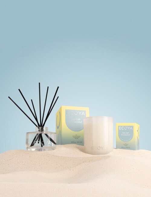 Ecoya Sea Salt & Coconut Mini Madison Candle, 80g product photo View 07 L