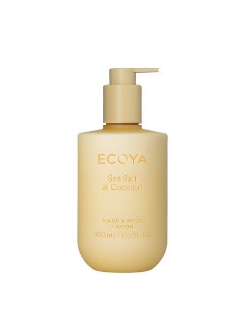 Ecoya Sea Salt & Coconut Hand & Body Lotion, 450ml product photo