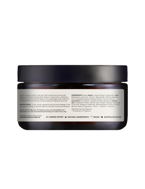 Sukin In The Zone Body Yoghurt, 200g product photo View 02 L