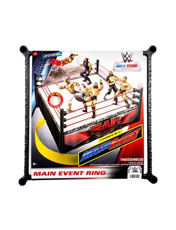 WWE Superstar Ring with Labels for Main Event & RAW product photo