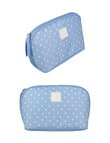 Tender Love + Carry Zipover, Periwinkle Polka product photo