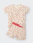 Bonds Christmas Pointelle PJ Set, Sweet & Sparkly, 2-14 product photo