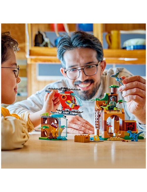 LEGO Jurassic World Velociraptor, Stegosaurus & Pteranodon, 77981 product photo View 04 L