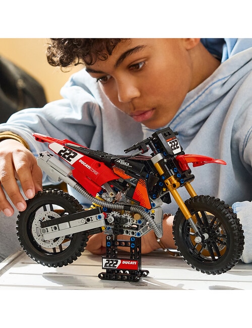 LEGO Technic Ducati Desmo450 Motorcycle, 42238 product photo View 04 L