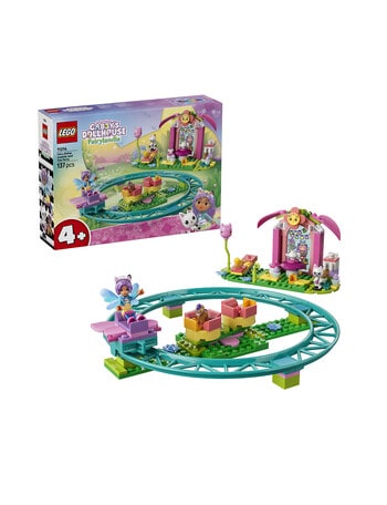 LEGO Gabbys Dollhouse Fairy Roller Coaster And Tea Party, 11214 product photo