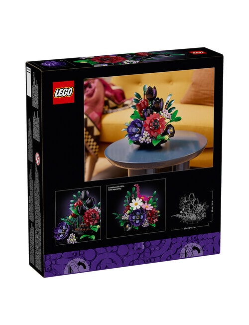 LEGO Botanicals Dark Flower Arrangement, 11513 product photo View 02 L