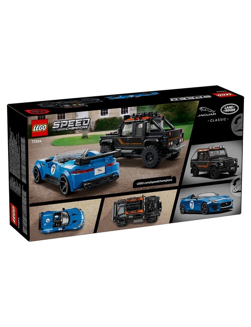 LEGO Speed Champions Jaguar And Land Rover, 77264 product photo View 02 L