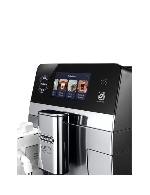 DeLonghi Eletta Ultra Fully Auto Coffee Machine, ECAM470.85.MB product photo View 03 L